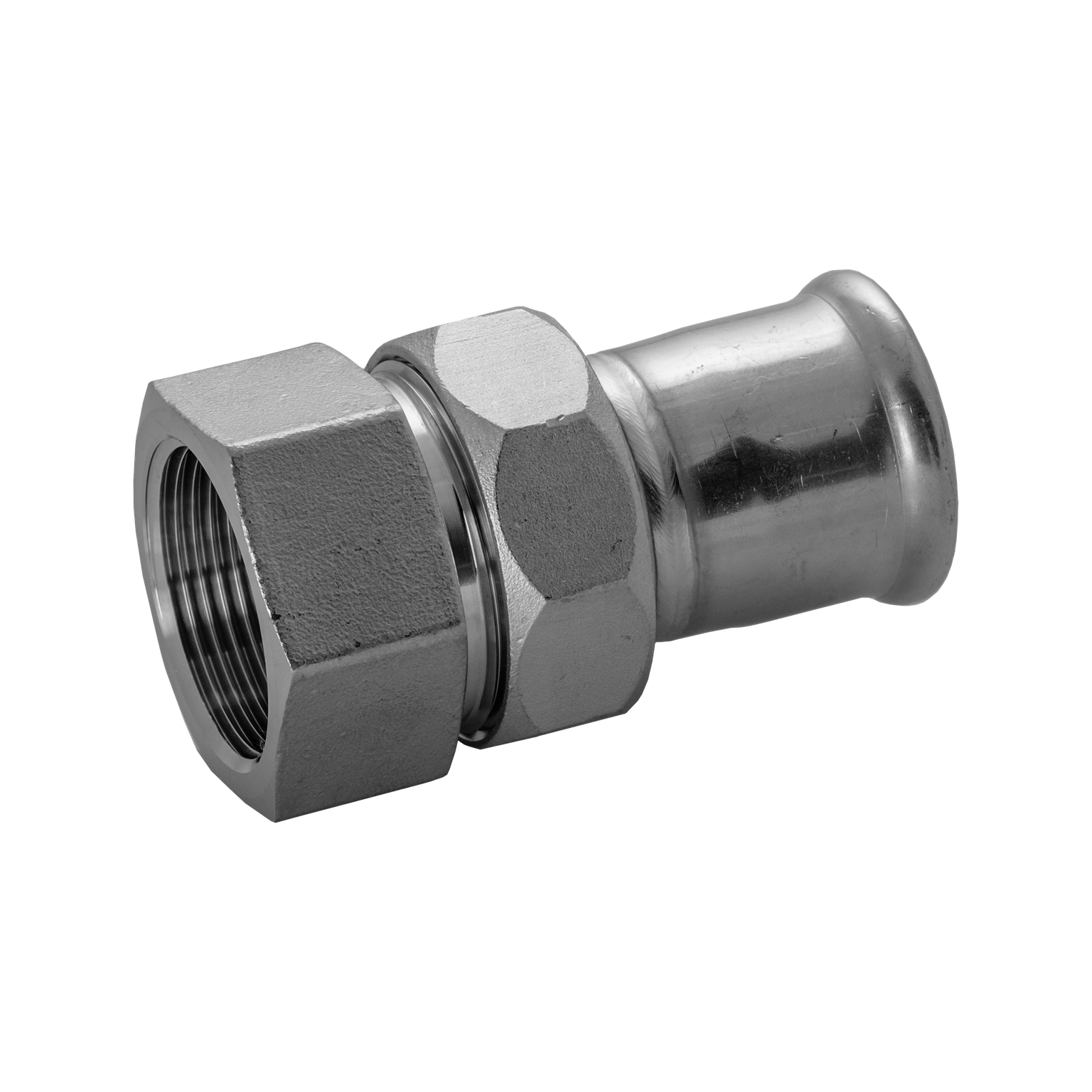 Vis de rappel avec filetage femelle, EPDM, raccord à sertir