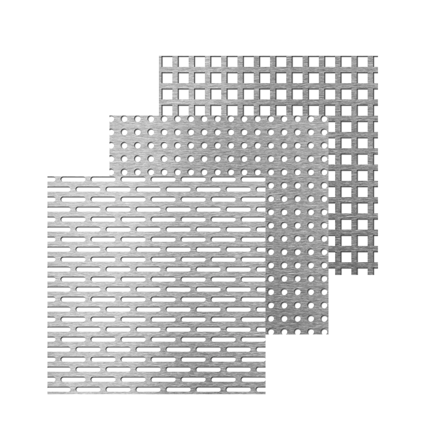 Tôles perforées de l'usine