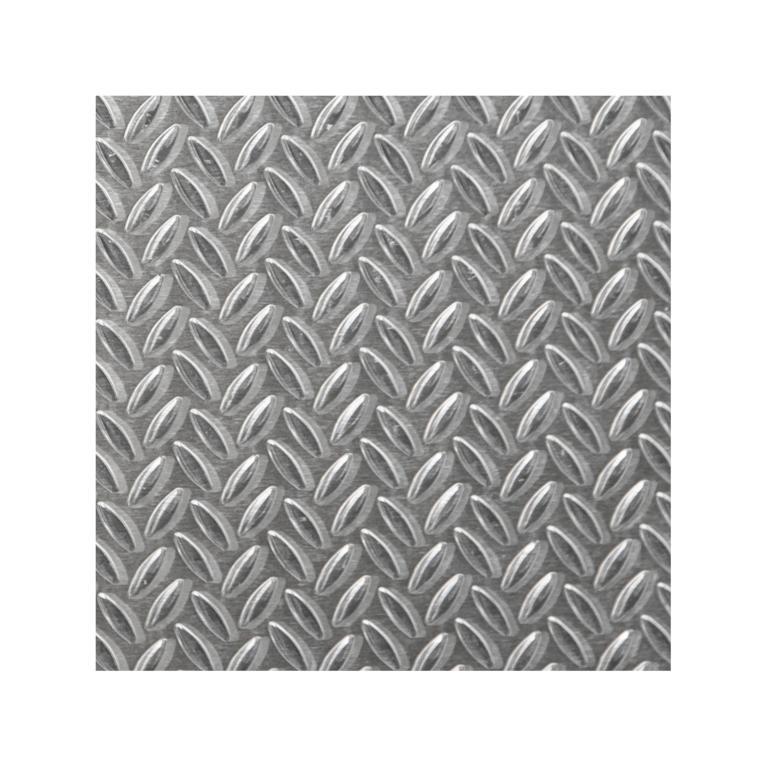 Aluminium-Bleche, Gerstenkorn AW5754, 2 Warzen