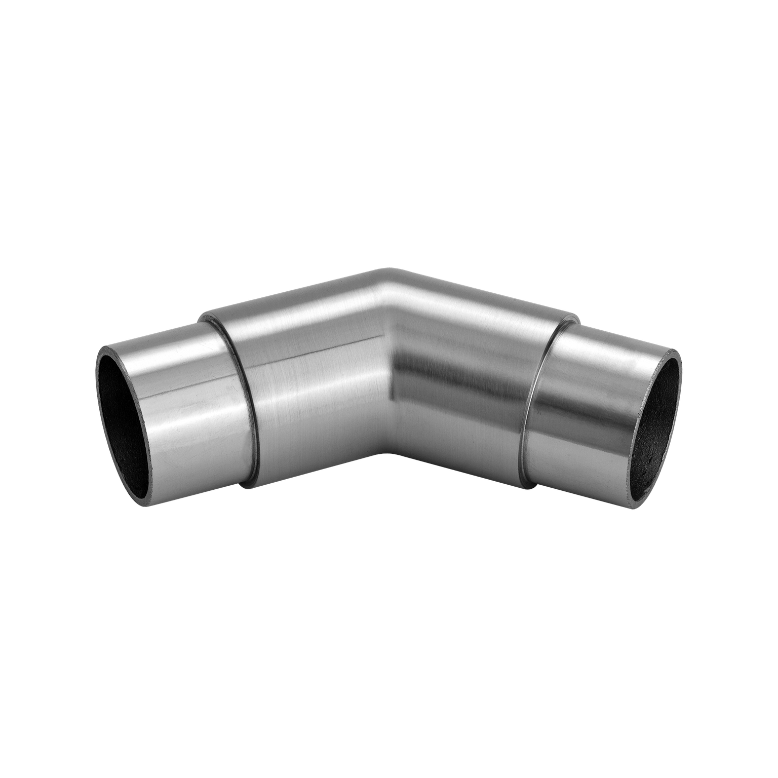 Eckbogen 45°, geschliffen, V4A