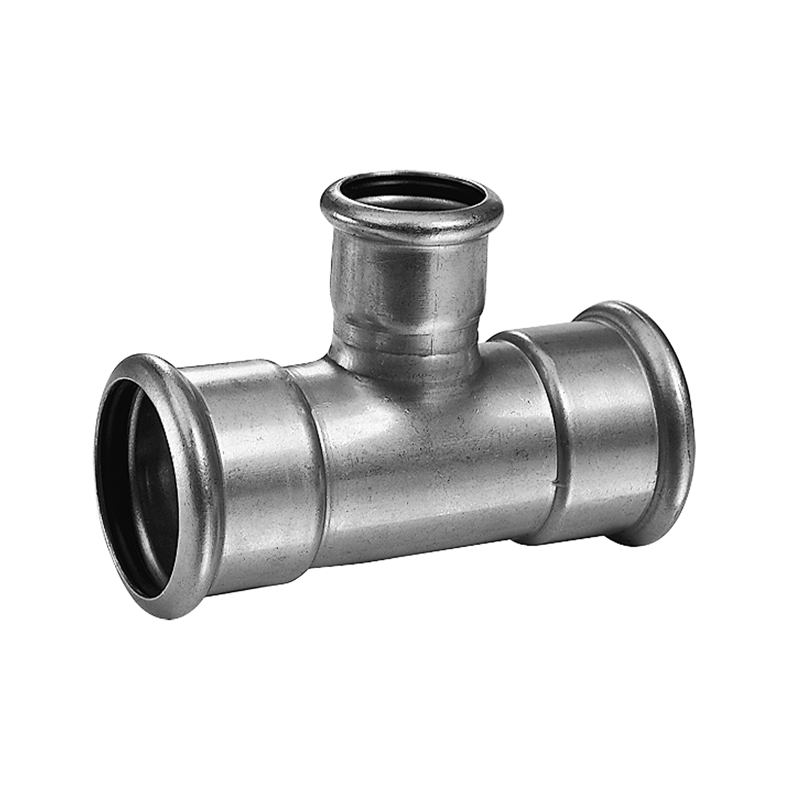 Té, réduit, raccord à sertir