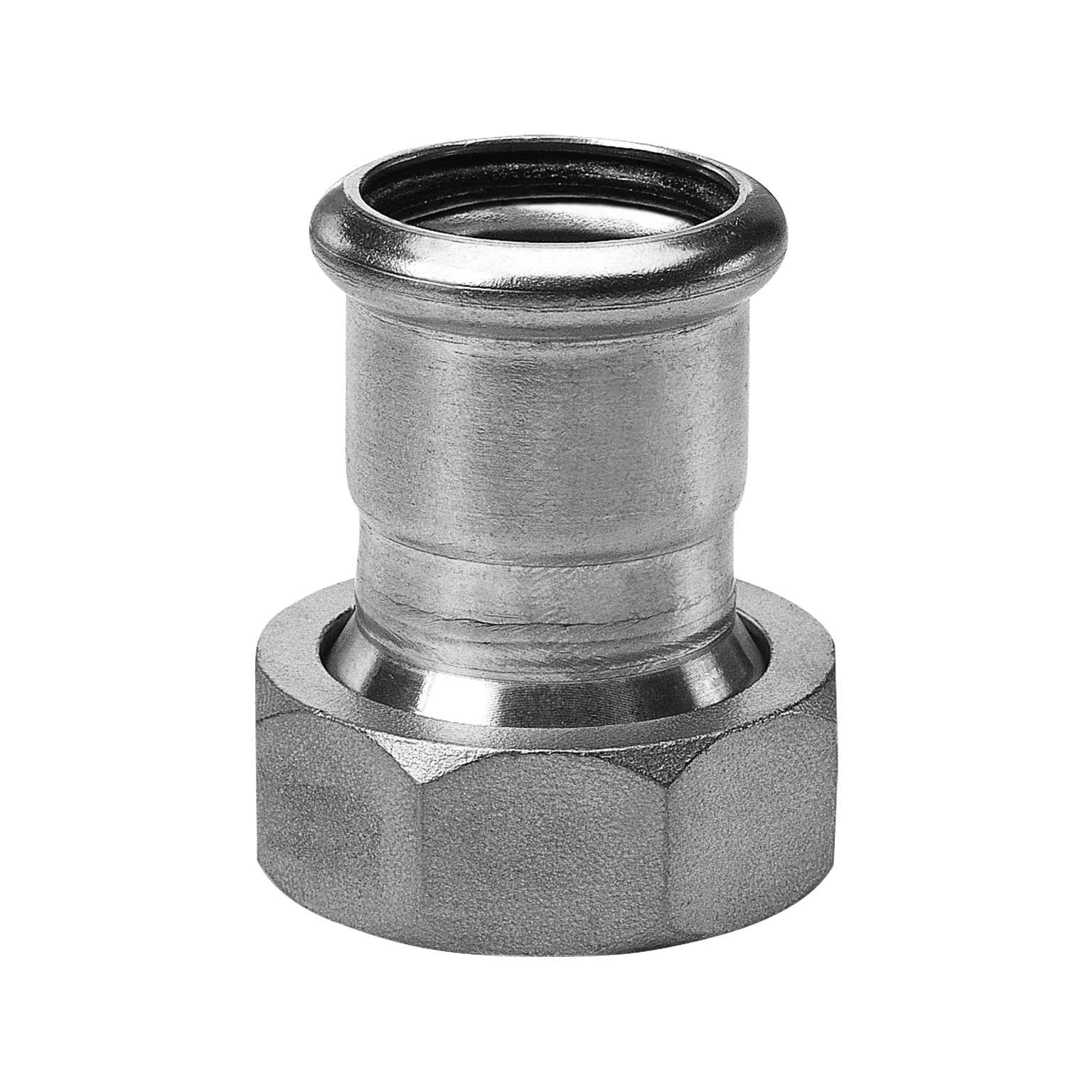 Raccord à écrou mobile avec manchon à sertir, joint EPDM inclus