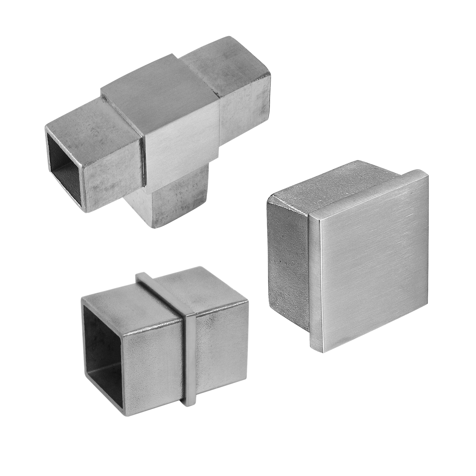 Quadrat- und Rechteck-Rohrzubehör